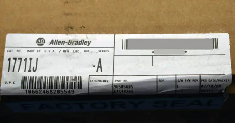 Allen-Bradley 1771-IJ