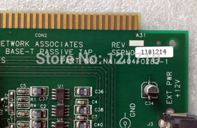 Network Associates 10/100 Base-T Passive Tap 4 Port 1 Sniffer NAI-404-0282-1 průmyslová základní deska