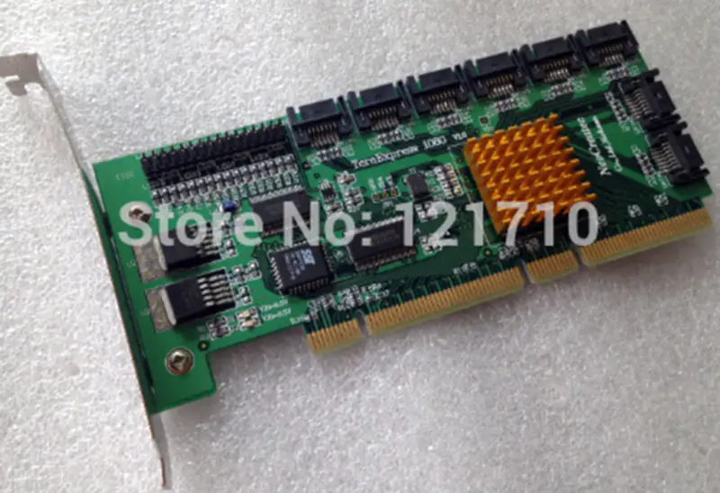 Průmyslový počítač NeoCreatec TeraExpress 1080 v1.0 PCI-X rozhraní 8 Port sata disk Raid karta průmyslová základní deska