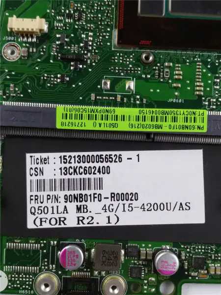 Základní deska Asus 60NB01F0-MB6020 Q501LA ATX