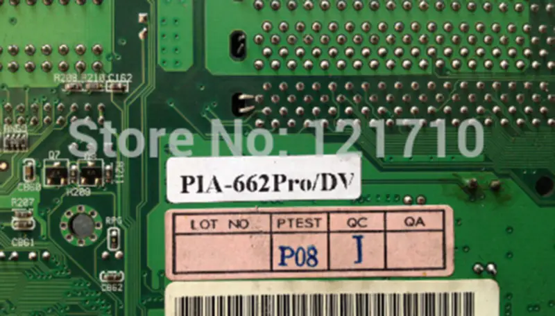Průmyslová základní deska Arbor PIA-662PRO/DV s paticí PGA370 pro plnohodnotnou procesorovou kartu průmyslová základní deska