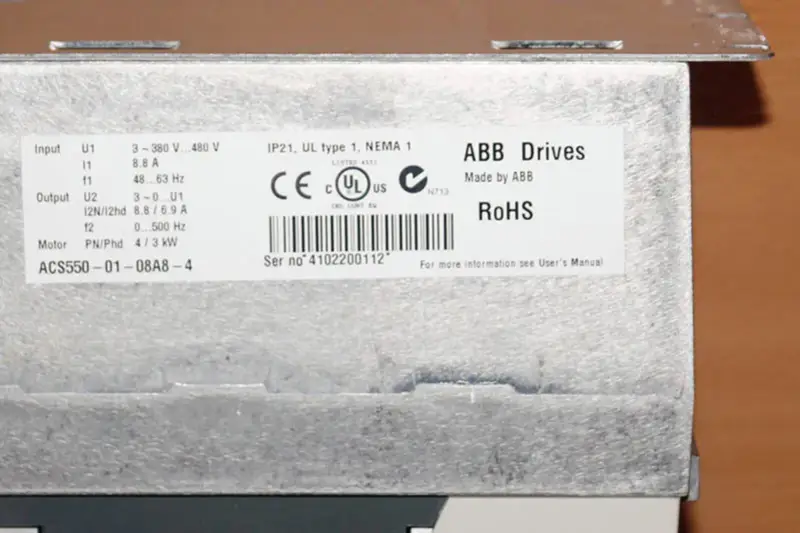 ABB ACS550-01-08A8-4