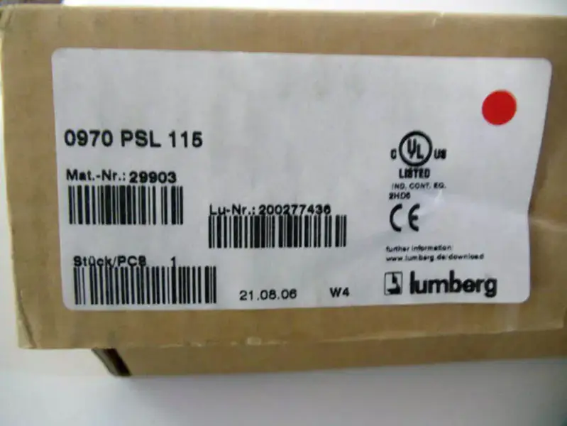 LUMBERG 0970-PSL-115