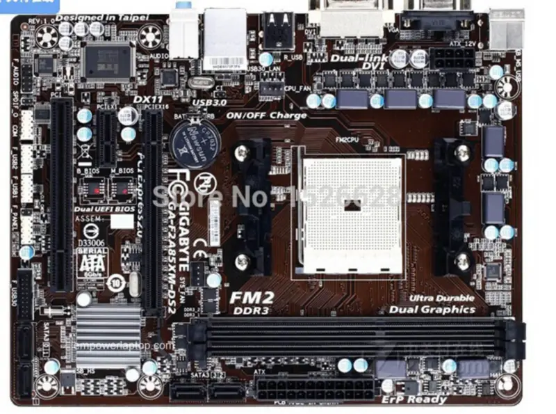 Základní deska Gigabyte GA-F2A85XM-DS2 F2A85XM-DS2 FM2