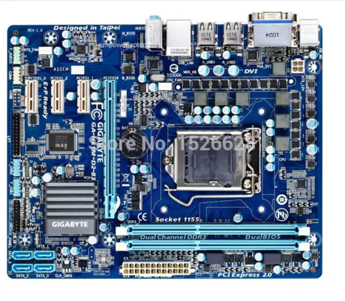 Základní deska Gigabyte GA-H61M-D2-B3 H61M-D2-B3 LGA 1155