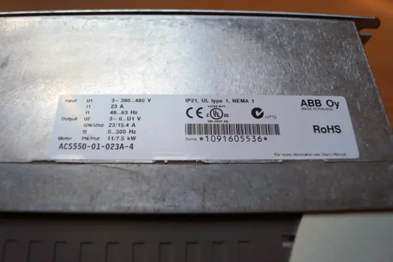 ABB ACS550-01-023A-4