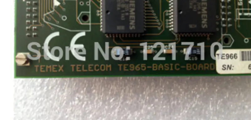 TEMEX TELECOM TE966 TEMEX TEK MBTE965 V3.00 TELECOM TE965-BASIC-BOARD průmyslová základní deska