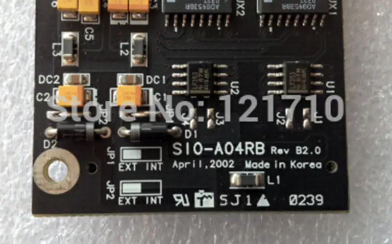 AJINEXTEK modulární SIO-AO4RB S10-A04RB REV B2.0 pro pohybovou kartu AJINEXTEK AXT průmyslová základní deska