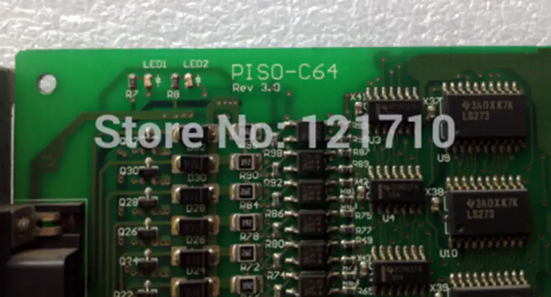 Deska ICP DAS PISO-C64 ICP DAS REV 3.0 64kanálová deska s opticky izolovanými digitálními výstupy s otevřeným kolektorem Průmyslová základní deska