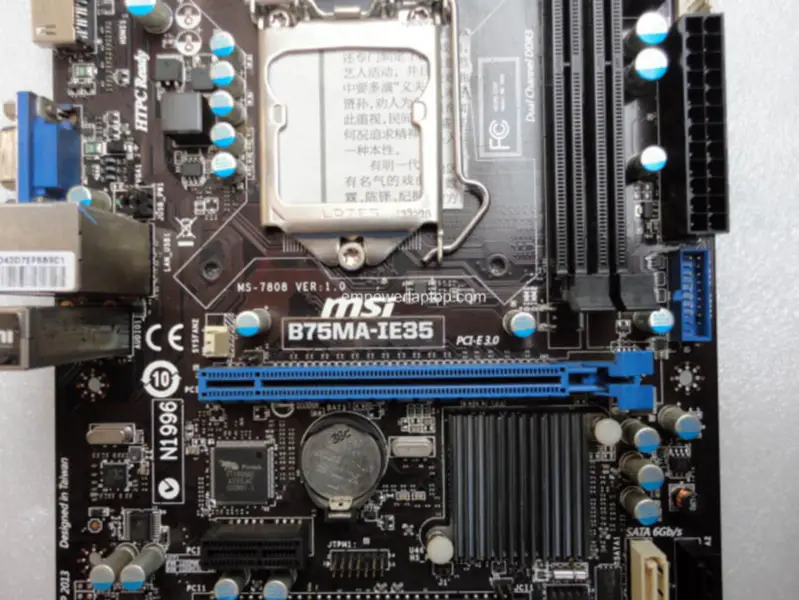Základní deska MSI B75MA-IE35 LGA 1155 VGA HDMI B75