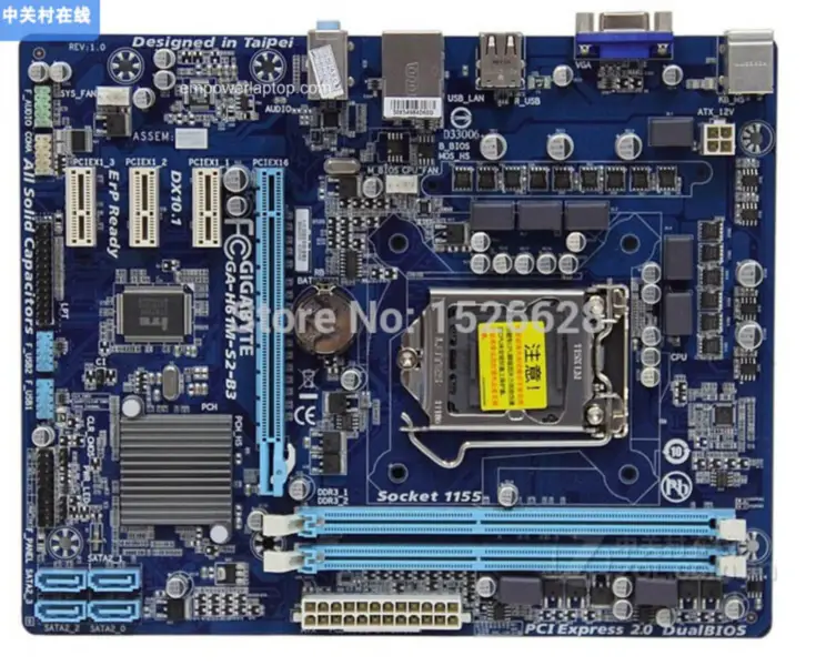 Základní deska Gigabyte GA-H61M-S2-B3 H61 LGA 1155