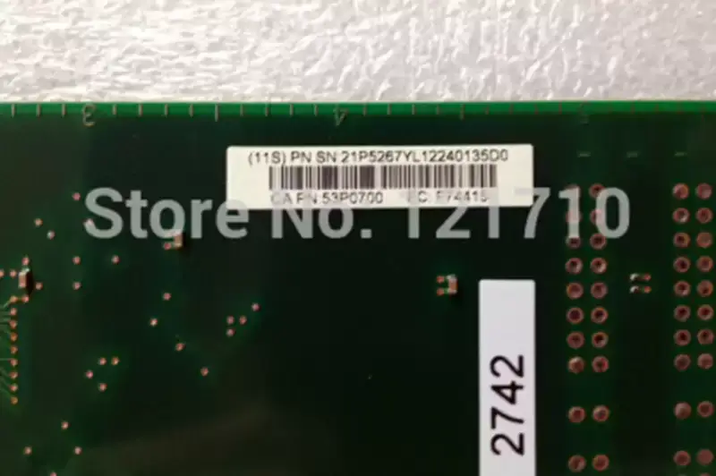 IBM 7311-D20 2742 53P0700 PCI Two-Line WAN IOA průmyslová základní deska