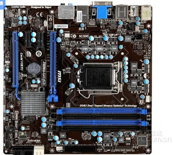 Základní deska MSI Z68MA-G43(G3) LGA 1155 RAM