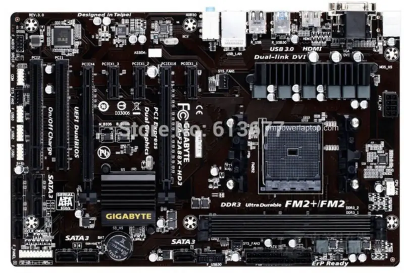 Základní deska Gigabyte GA-F2A88X-HD3 FM2+/FM2 mainborad