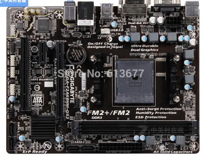 Základní deska Gigabyte GA-F2A68HM-DS2 FM2+ mainborad