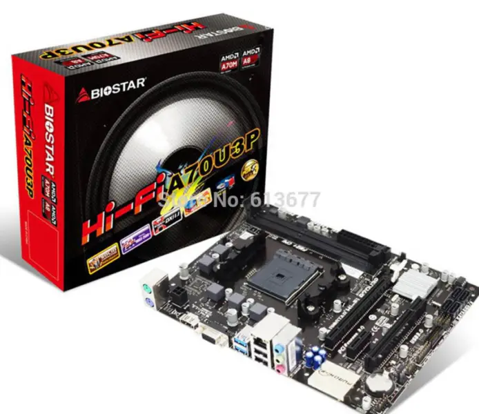 Základní deska Biostar Hi-Fi A70U3P FM2+ RAM s HDMI