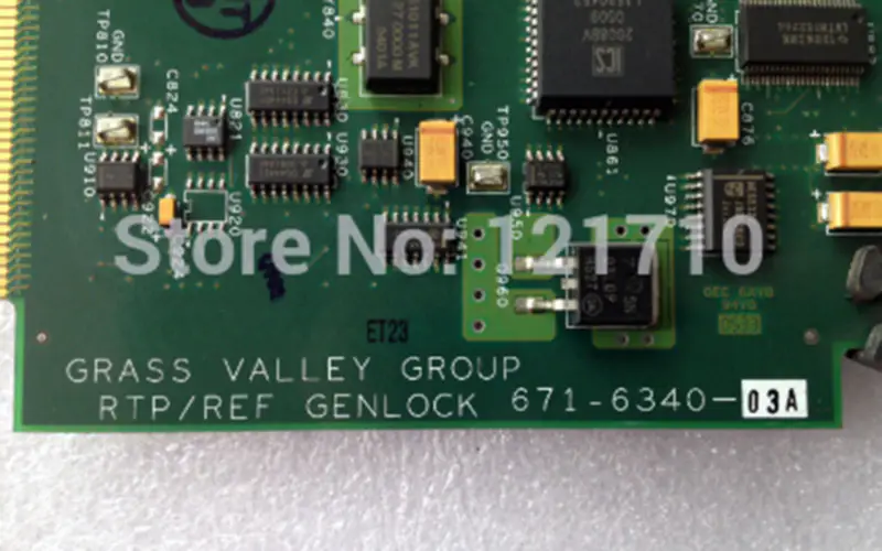 Grass Valley Profile XP PVS1100 RTP REF GENLOCK 671-6340 průmyslová základní deska