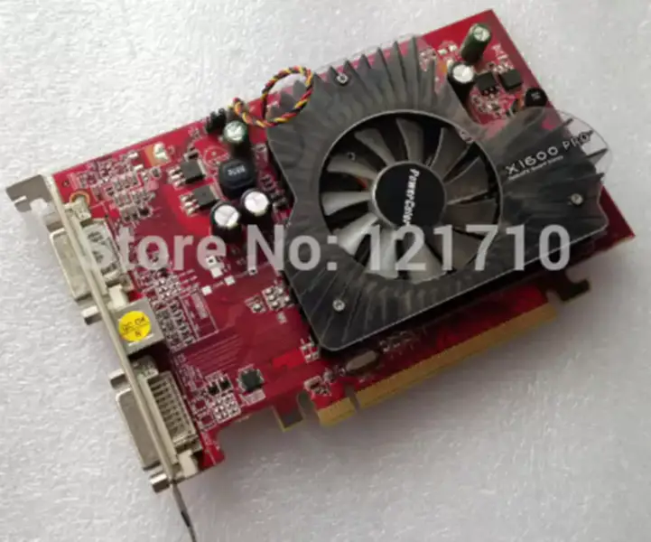 zobrazovací karta s duálním výstupem DVI X1600 PRO 512MB DDR2 průmyslová základní deska