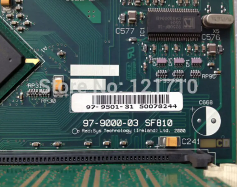 RADISYS Endura SF810 průmyslová základní deska 97-9501-31 97-9000-03 SF810 průmyslová základní deska