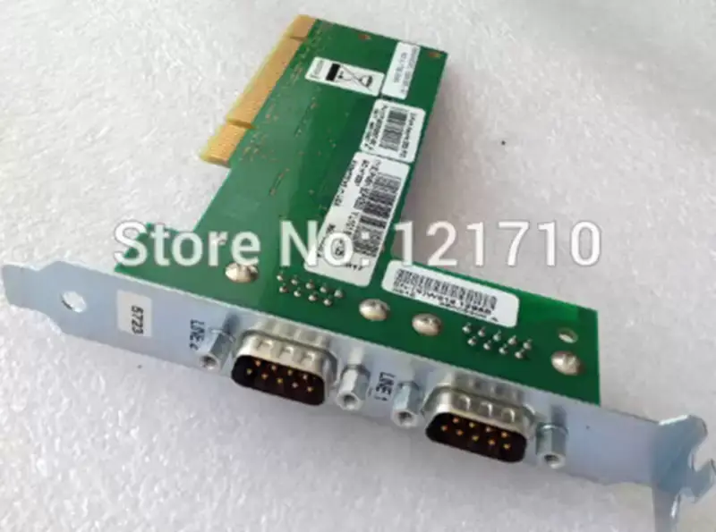 Sériová karta IBM RS6000 2 Port Async 232 PCI 5723 80P4353 pro průmyslové základní desky P55A P52A