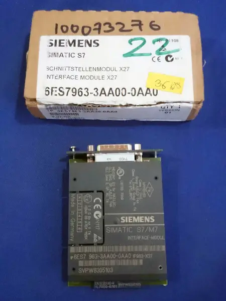 Siemens 6ES7963-3AA00-0AA0