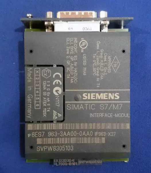 Siemens 6ES7963-3AA00-0AA0