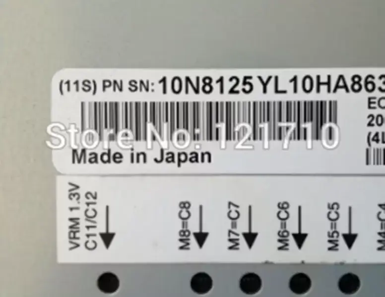 IBM Power5 9133-55A P55A CPU systémová deska 2WAY 2.1G 10N8125 průmyslová základní deska