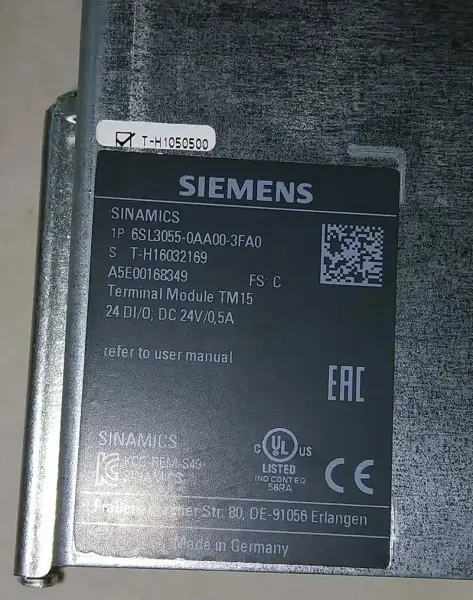 Siemens 6SL3055-0AA00-3FA0