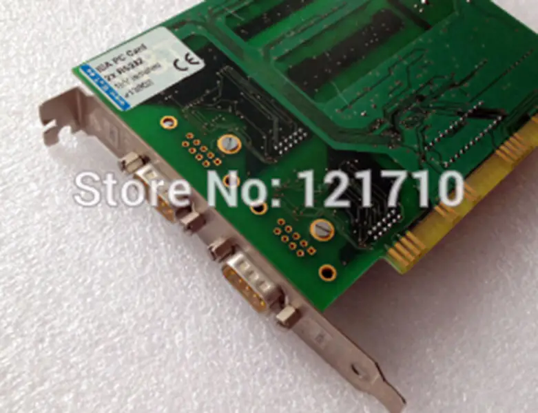 W&T PC_BAS_4.1 ISA PC Card 2x RS232 1kV izolovaná průmyslová základní deska