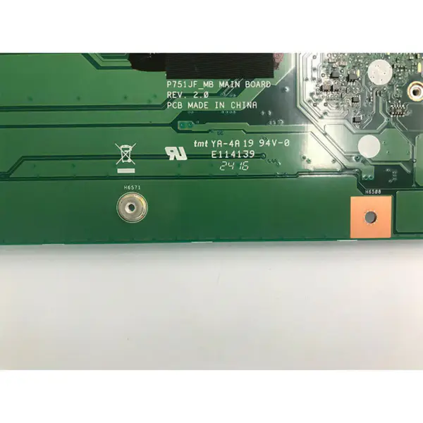 Základní deska Asus P751 P751JA ATX