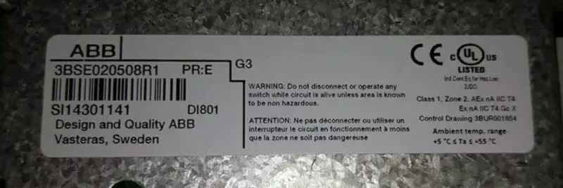ABB 3BSE020508R1