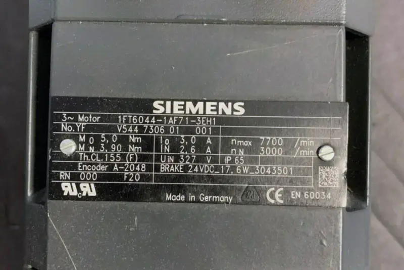 Siemens 1FT6044-1AF71-3EH1