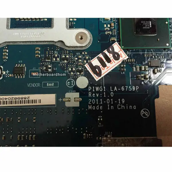 Základní deska Lenovo LA-6759P LA-6759P