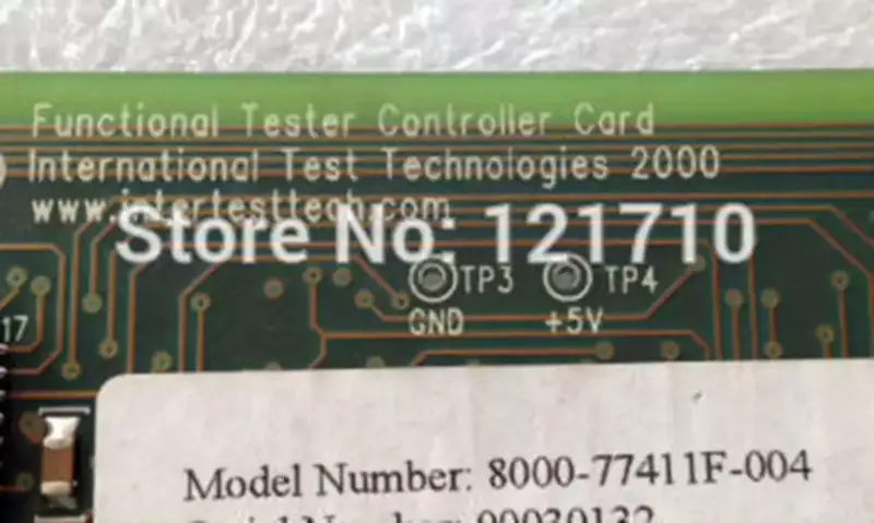 Funkční karta řídicí jednotky testeru 8000-77411F-004 3000-77411F-004 9004-0531-01 průmyslová základní deska