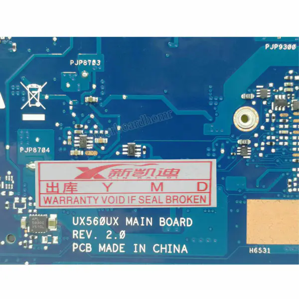 Asus 60NB0C20-MB7001 Q524UQ UX560U UX560UQK UX560UQ UX560UX ATX základní deska