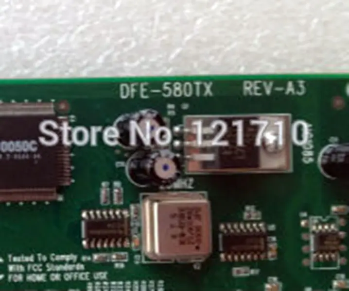 D-link NIC board 4-Port Server Card DFE-580TX REV-A3 pro průmyslové základní desky d-link