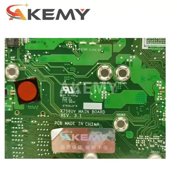 Základní deska Asus X756UA X756UA ATX