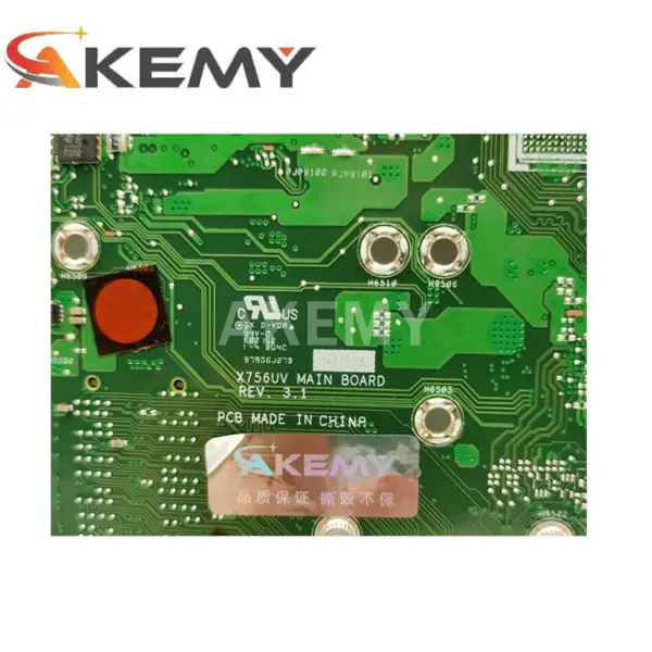 Základní deska Asus X756UAK X756UAK ATX