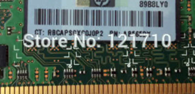 HP Integrity rx3600 rx6600 AB565DX 2GB MEMORY PC2-5300 DDR2 1RX4 SDRAM průmyslová základní deska
