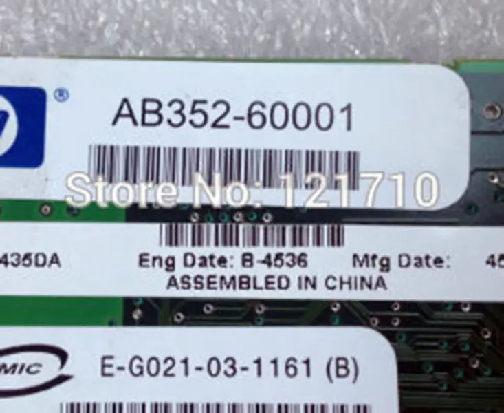 Serverová karta HP AB352-60001 Pro 1000 MT PCI x Dual Port pro průmyslové základní desky serverů hp