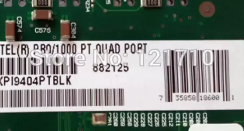 NIC karta PRO/1000 PT PCI-E Quad Port Low Profile Server Adapter průmyslová základní deska