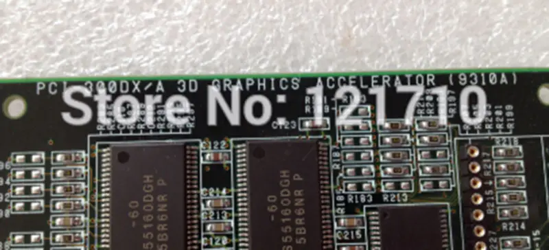 Průmyslová základní deska 3DLabs PCI-300DX/A 3D GRAPHICS ACCELERATOR (9310A)