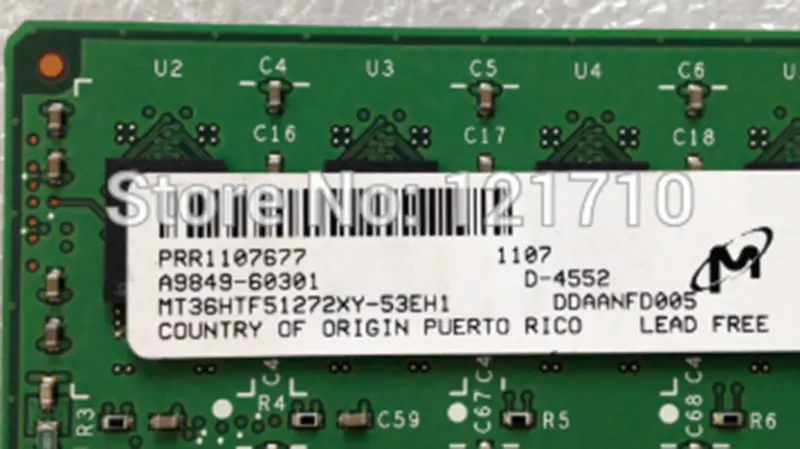 HP A9849-60301 A9843-80301 Jediná 4GB pro průmyslovou základní desku serveru rx8640 rx7640
