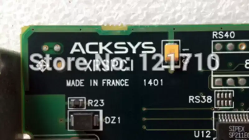ACKSYS ACKSYS XRSPCI 1401 Sériová víceportová karta průmyslová základní deska