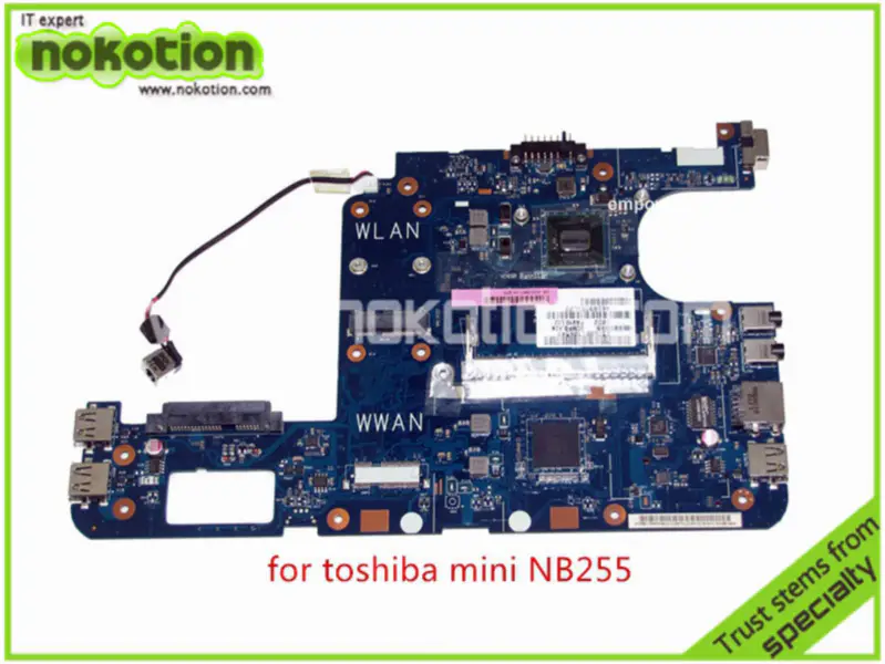Základní deska Toshiba NOKOTI PAV10 LA-5122P REV 1.0 K000106970 NB255 Intel Atom N455 1,66GHz GMA X3150