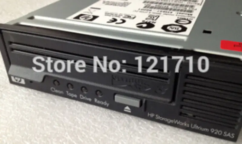 Interní páskový ovladač HP StorageWorks Ultrium 920 SAS LTO3 BRSLA-0705-DC EH847-69201 441204-001 průmyslová základní deska