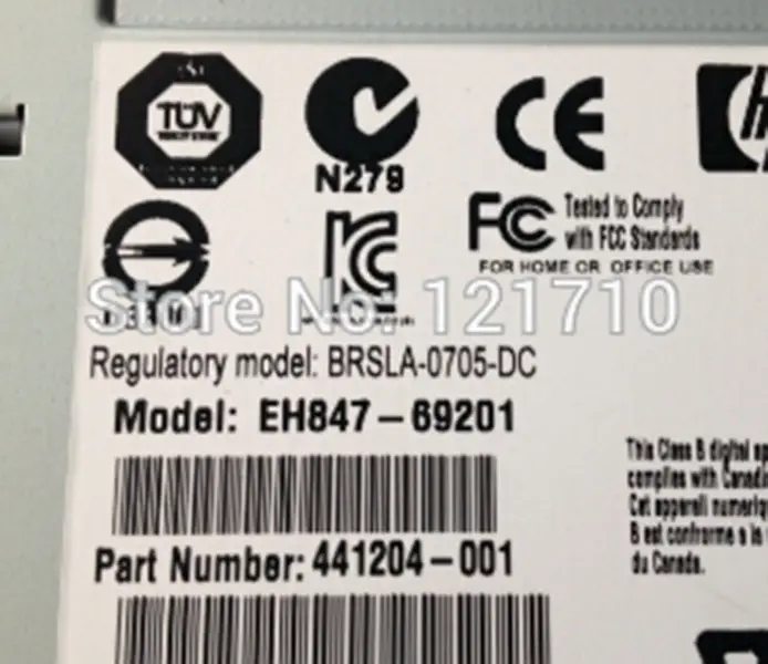 Interní páskový ovladač HP StorageWorks Ultrium 920 SAS LTO3 BRSLA-0705-DC EH847-69201 441204-001 průmyslová základní deska