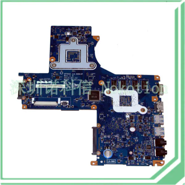 Základní deska Toshiba K000141340 VFKAA LA-9863P S40-A GeForce GT740M HD4000