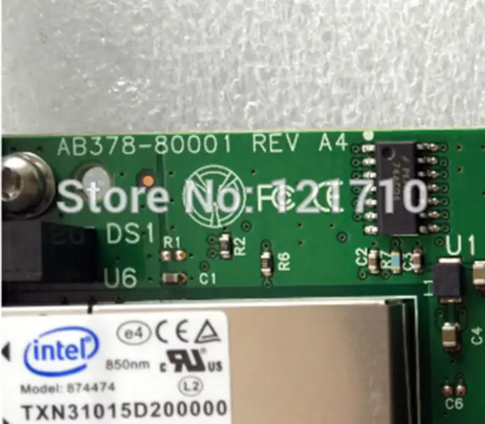 Karta HP PCI-X 2.0 4GB Fibre Channel HBA AB378-80001 REV A4 AB378-60101 pro průmyslovou základní desku rx6600 rx3600