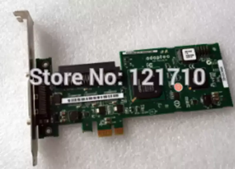 ADAPTEC 29320lpe pci-e x1 interface scsi hard drive array card ASC-29320LPE/LP FSC PGB2281L průmyslová základní deska